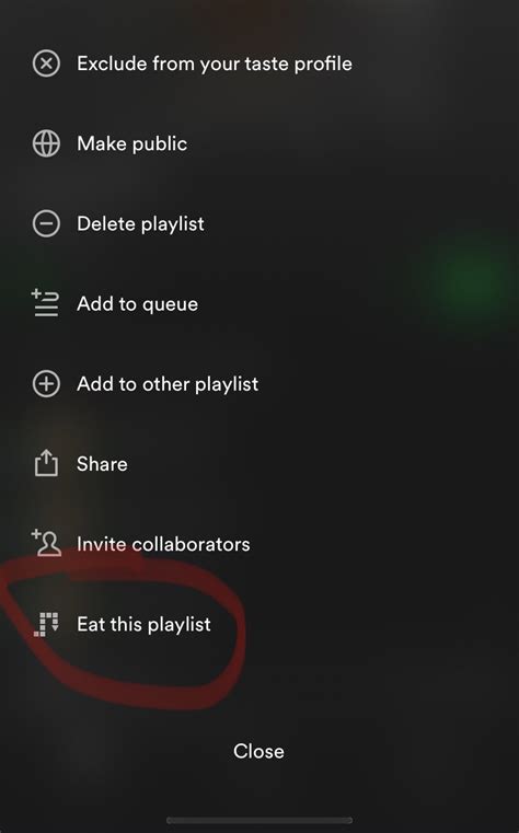 eat your playlist.